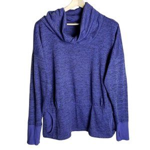 Athleta Turtleneck purple sweater XL